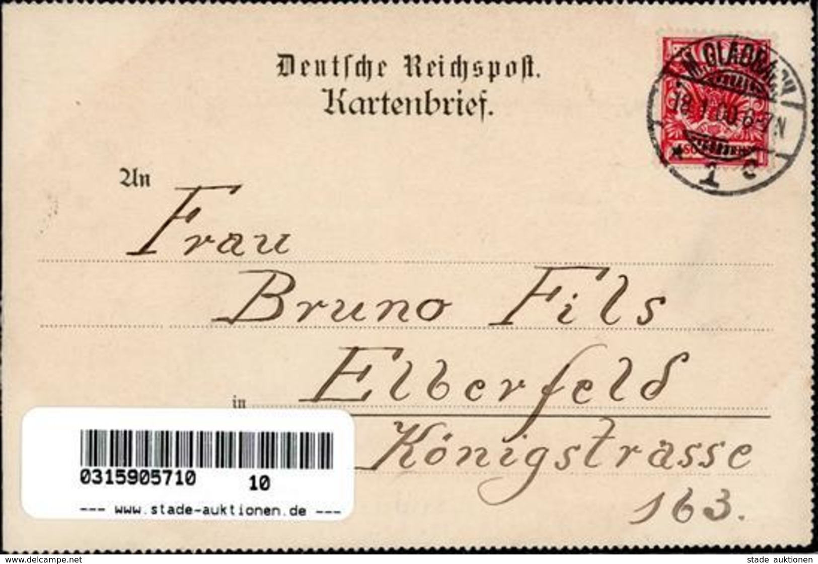 Seide Gewebt Prinz Heinrich 1900 I-II Soie - Unclassified