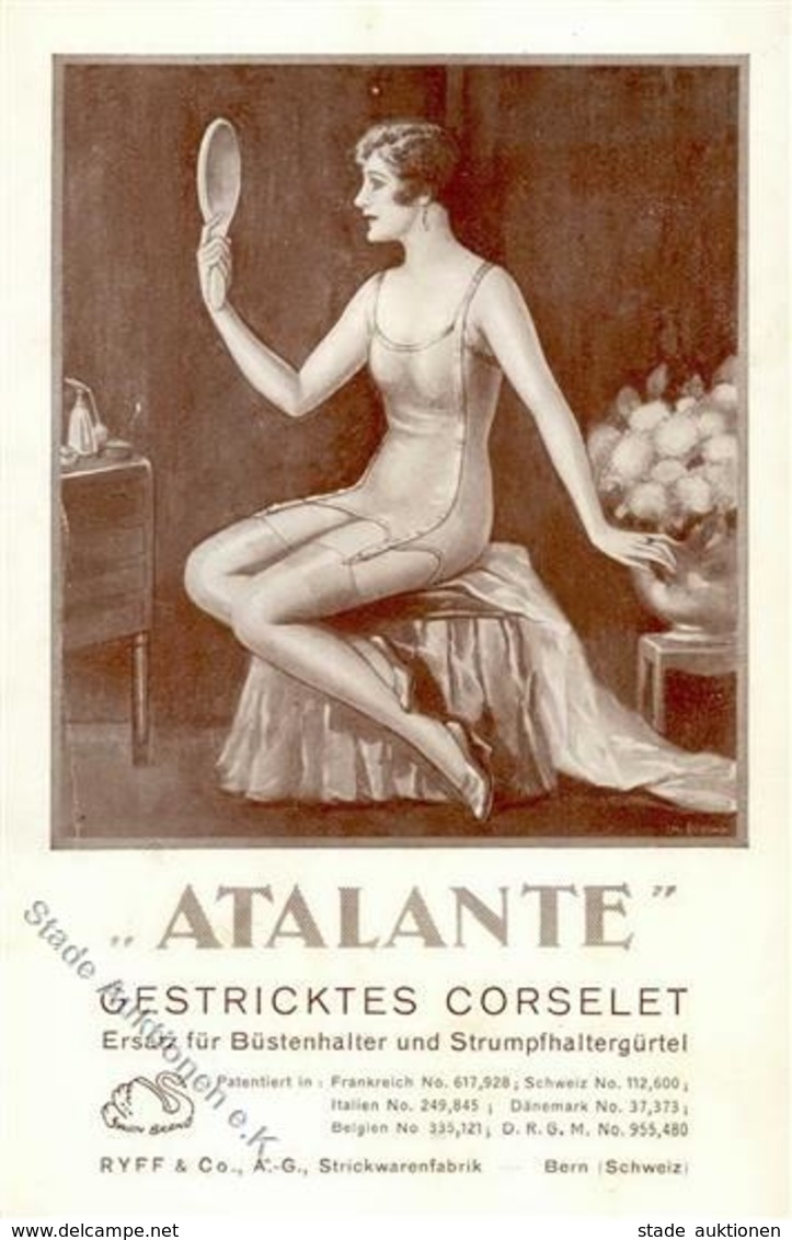 BERN,Schweiz - ATALANTE CORSELET I-II - Publicité