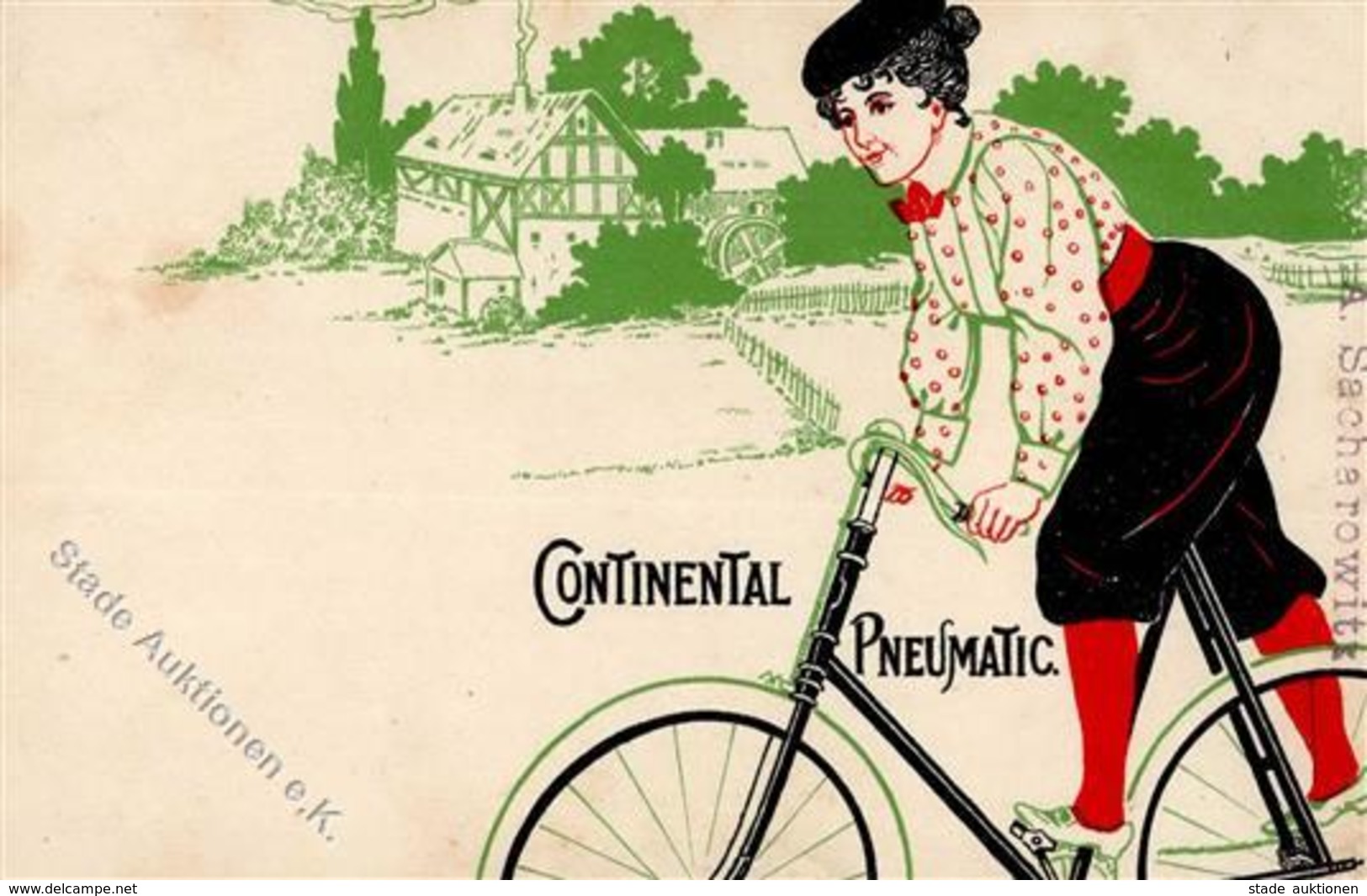 CONTINENTAL - FAHRRAD I-II - Publicité