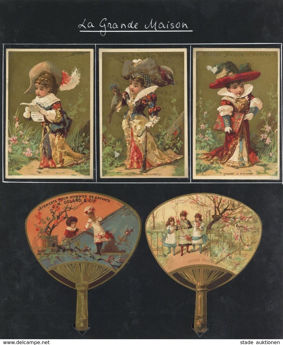 Kaufmannsbilder Partie Mit über 100 Stück U.a. Chocolat Poulain, Aux Trois Rois, Guerin Boutron Schöne Sammlung I-II - Publicité