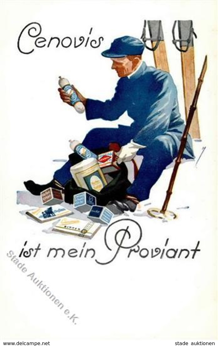 Werbung Cenovis Sportproviant I-II Publicite - Werbepostkarten