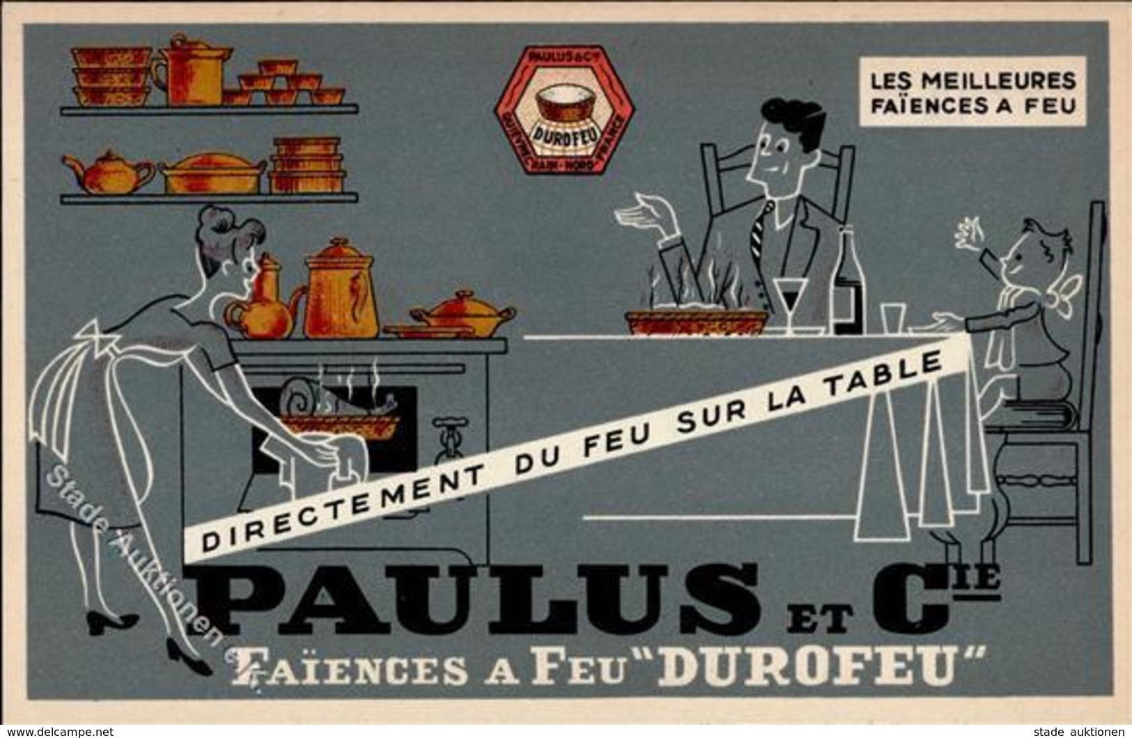 Werbung Durofeu Paulus Et Cie. Werbe AK I-II Publicite - Publicité