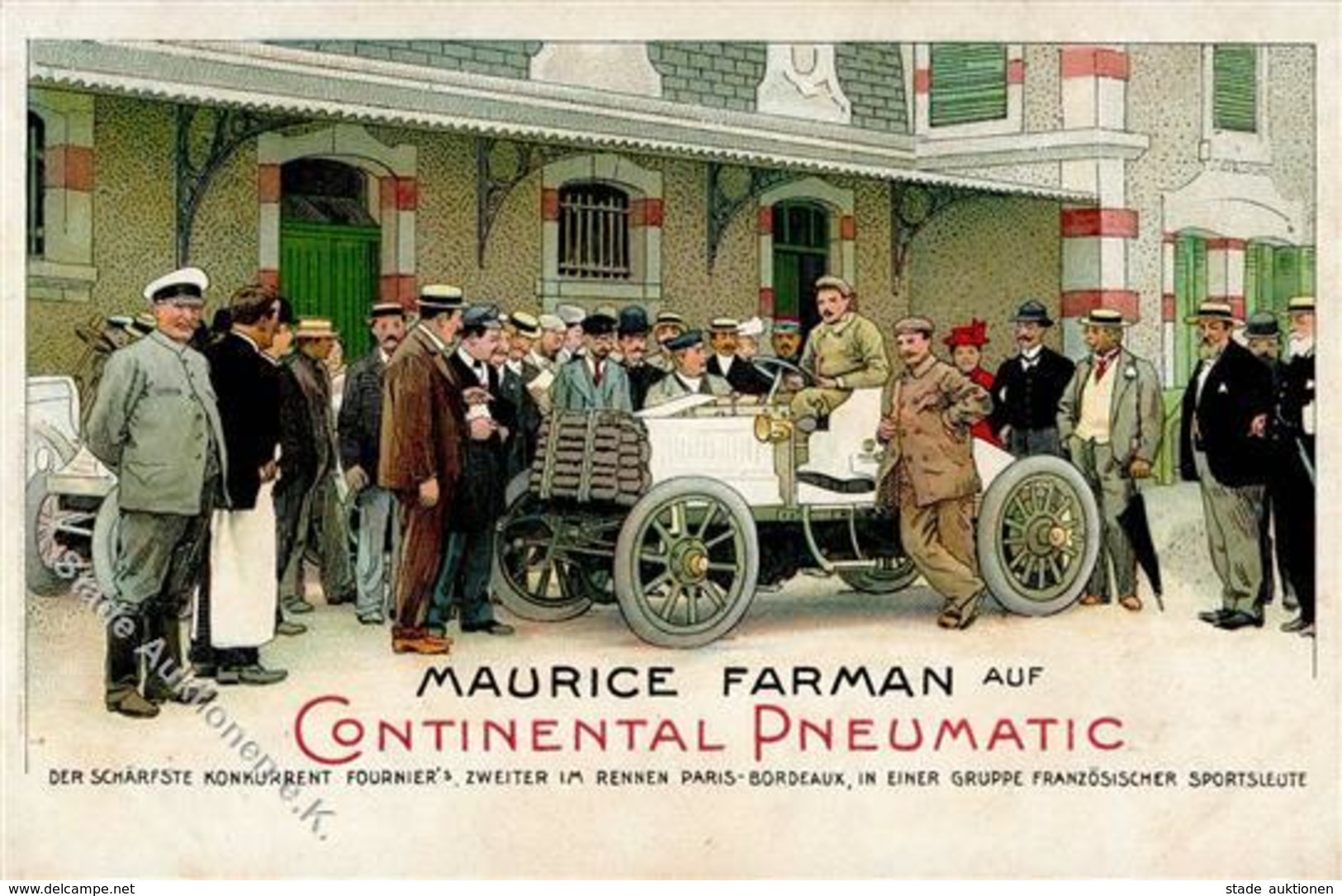 Continental Maurice Farman Werbe AK I-II - Advertising