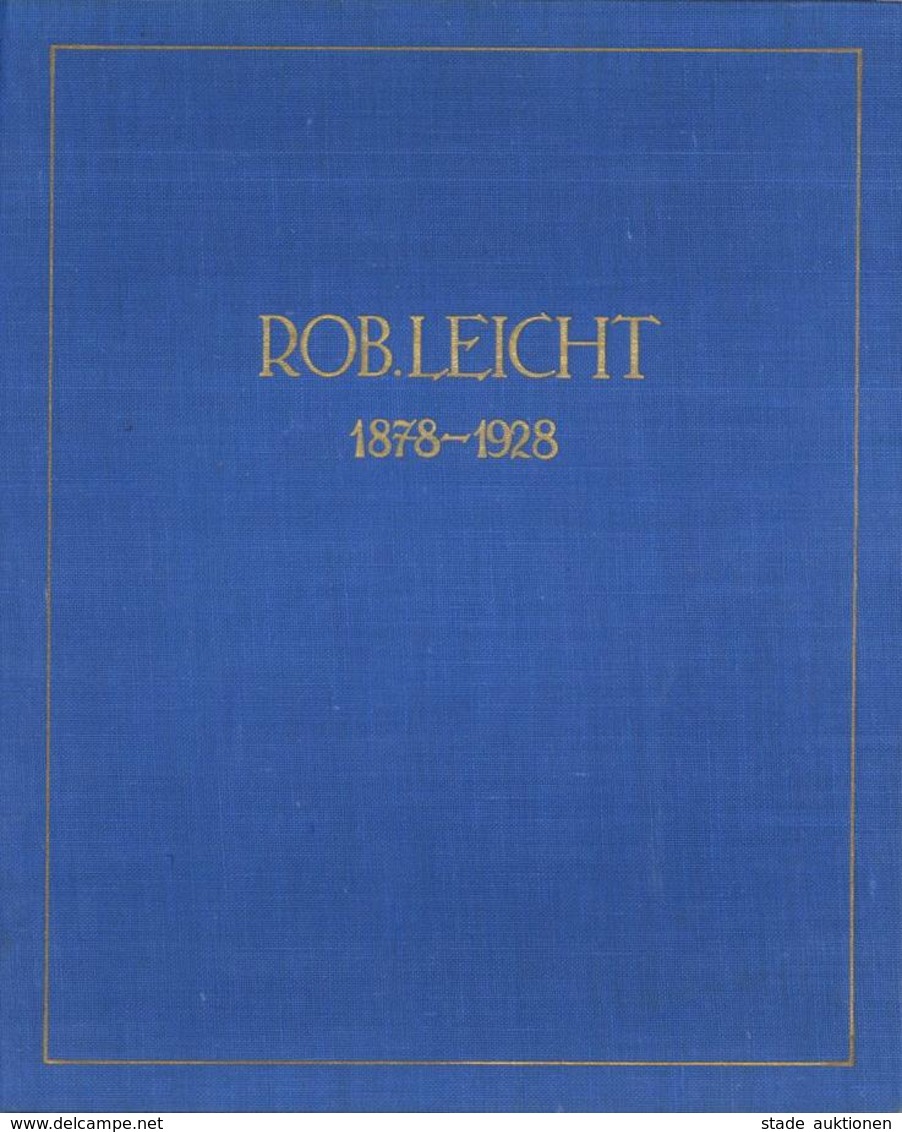 Bier Buch 50 Jahre Bierbrauerei Rob. Leicht Vaihingen 1878 - 1928 I-II Bière - Werbepostkarten