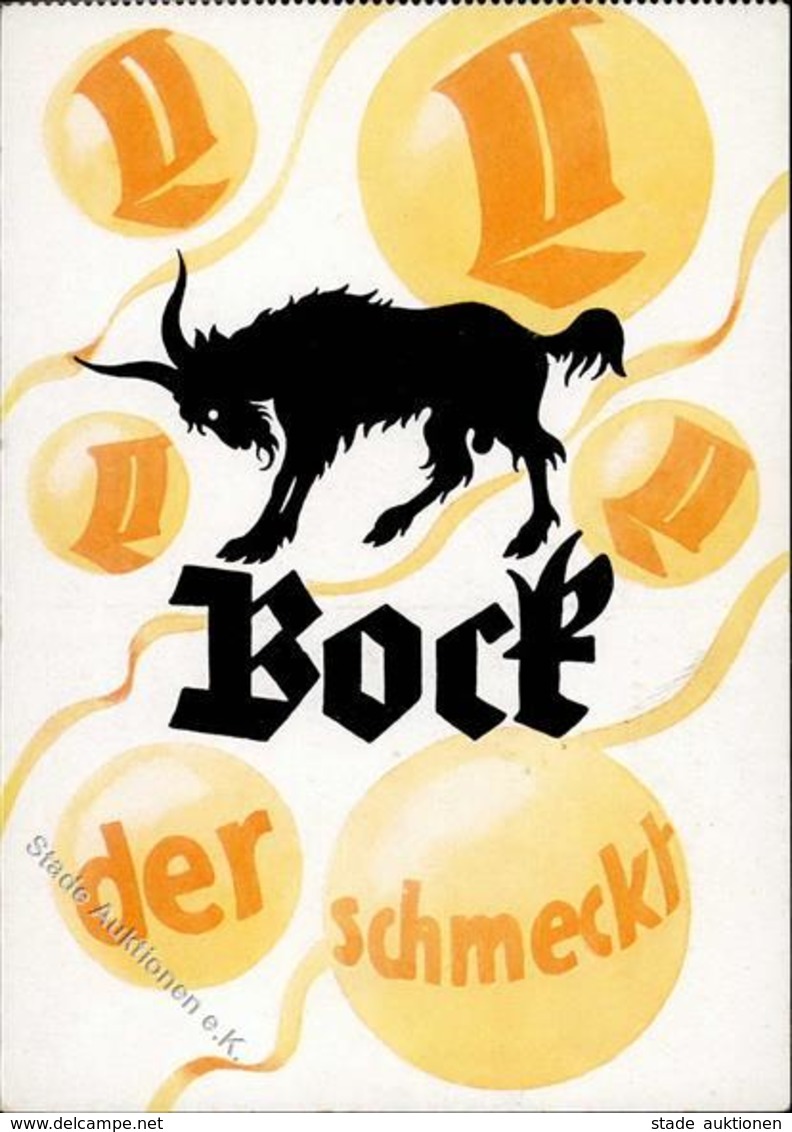 Bier Görlitz (O8900) Landskron Bock I-II Bière - Advertising