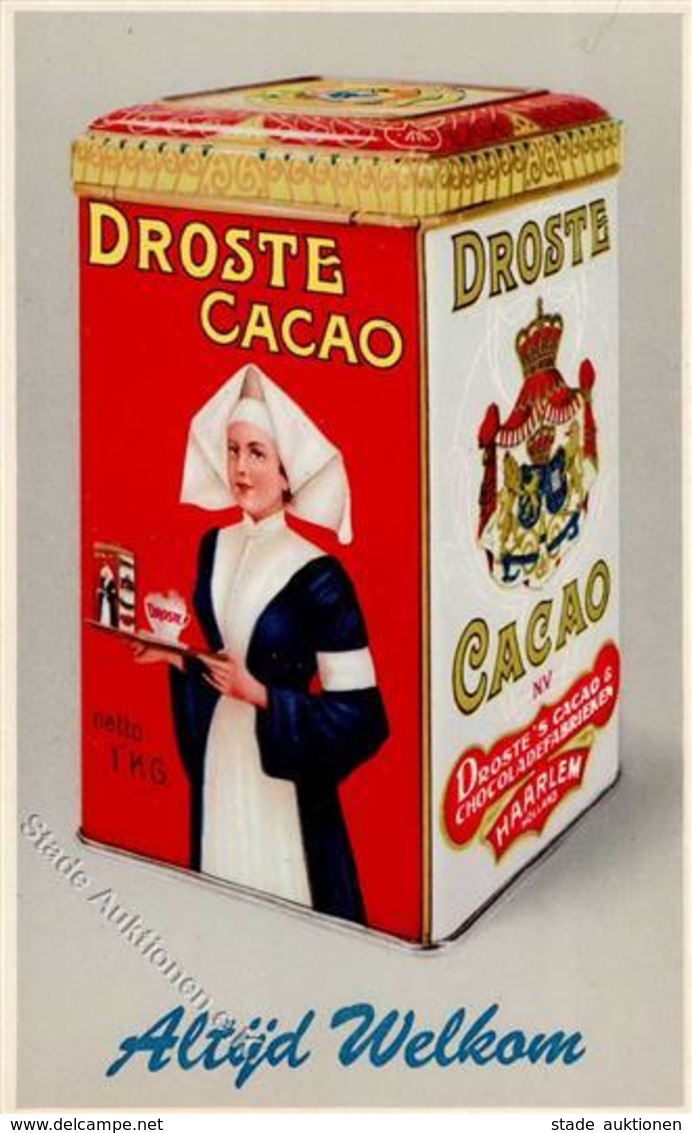 Schokolade Droste Cacao I-II - Advertising