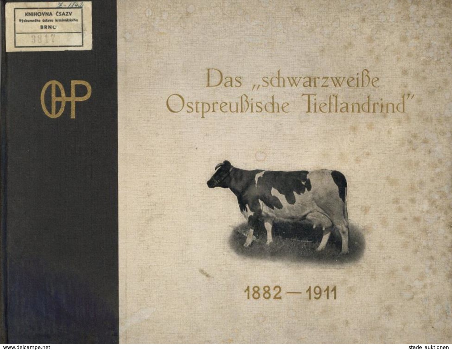 Landwirtschaft Buch Das Schwarzweiße Ostpreußische Tieflandrind Hrsg. Herdbuchgesellschaft 61 Seiten Viele Abbildungen I - Exhibitions