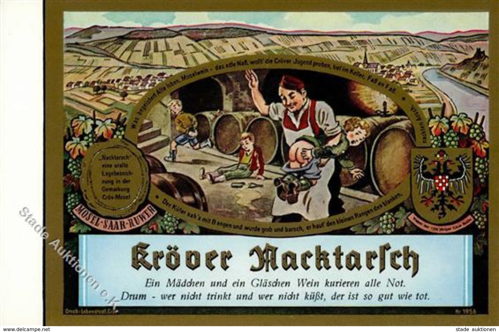 Wein Kröwer Nacktarsch I-II Vigne - Expositions