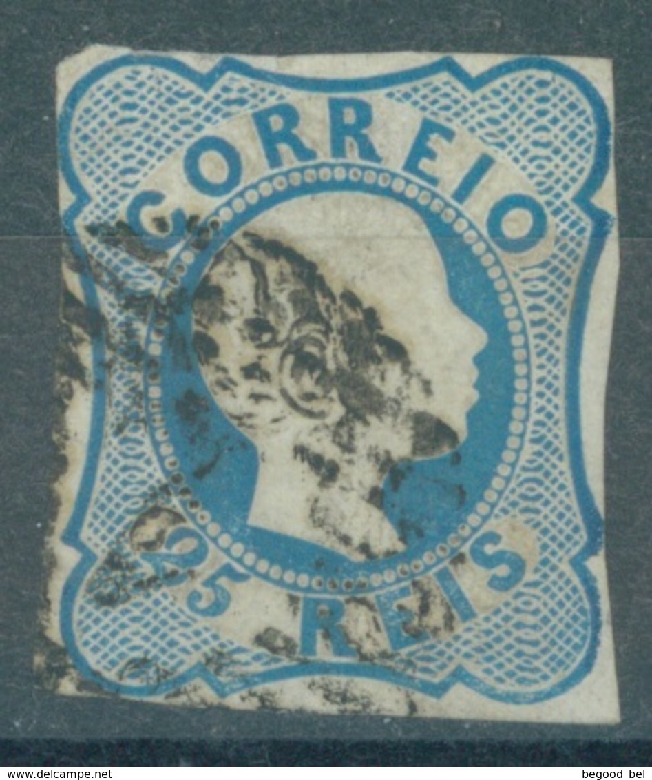 PORTUGAL  - 1855  -  USED/OBLIT. - PEDRO V -  Mi 6 Yv 6  - Lot 16646 - A LITTLE BIT SHORT - Used Stamps