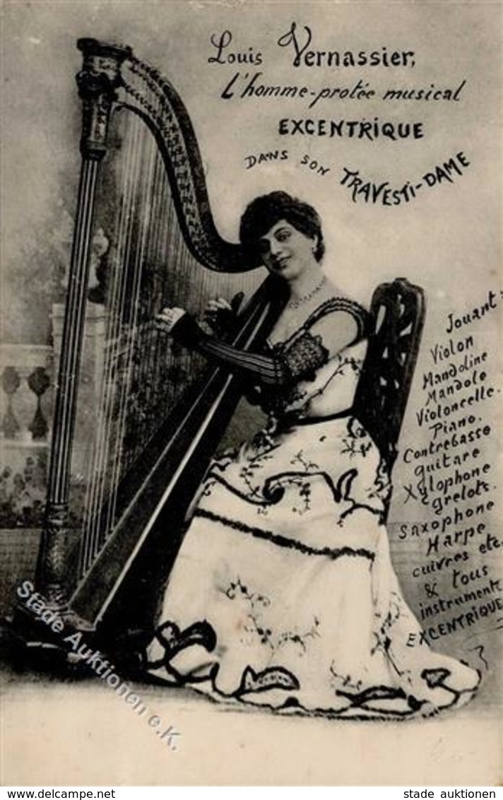 Zirkus Travesti Dame 1907 I-II (Marke Entfernt) - Cirque