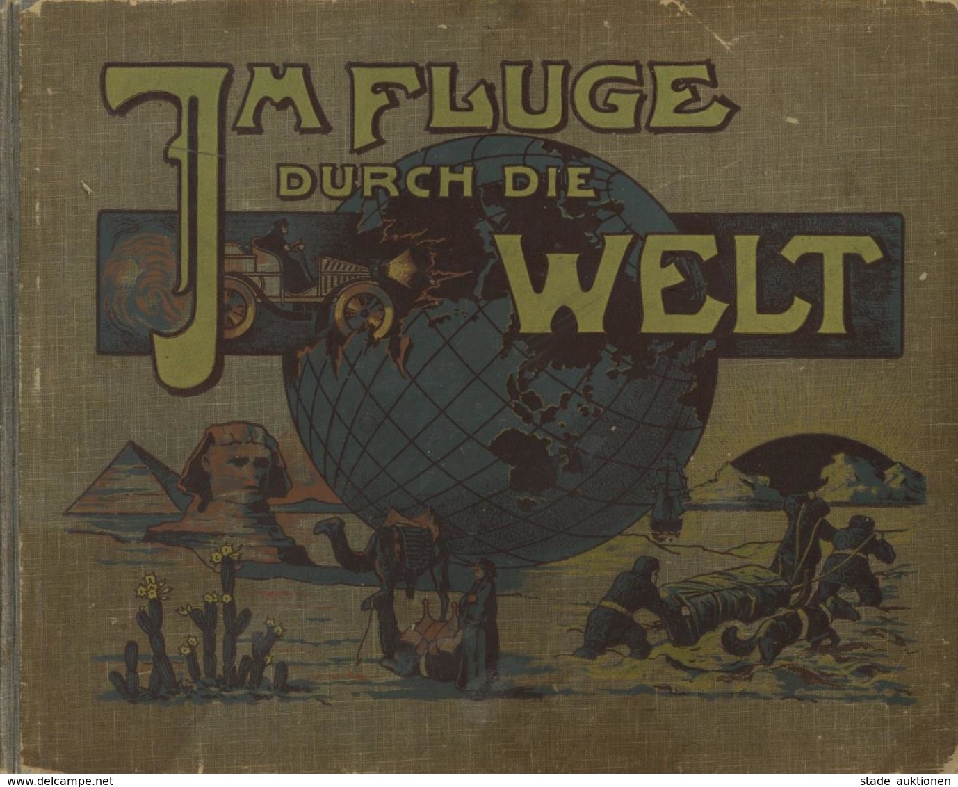 Buch Im Fluge Durch Die Welt Stoddard, John L. Ca. 1895 Verlag Für Allgemeines Wissen 258 Seiten Sammlung Photographisch - Autres & Non Classés