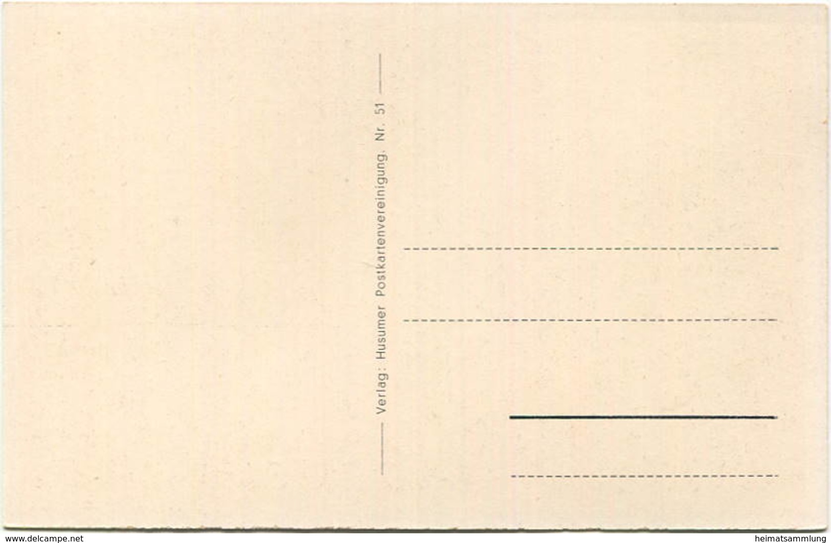 Husum - Ostenfelder Bauernhaus - Verlag Husumer Postkarten-Vereinigung - Husum