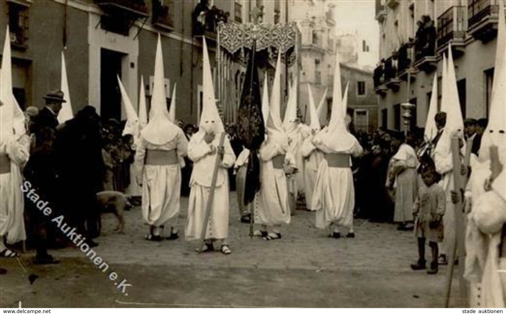 Ostern Sevilla Spanien Prozession  Foto AK I-II Paques - Ostern
