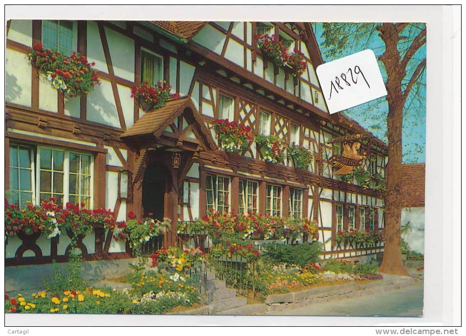 CPM  GF -18829 - Allemagne - Sasbachwalden  - Gasthof Hotel Engel-Envoi Gratuit - Sasbach