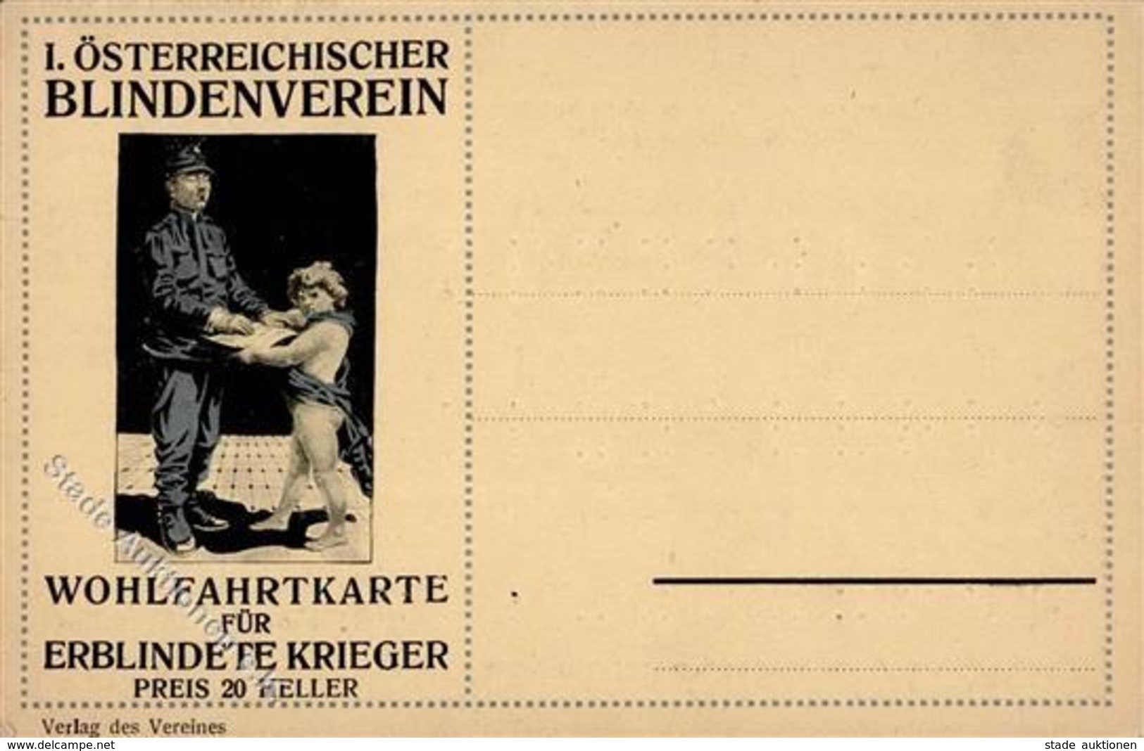 Blinde Österreichischer Blindenverein RS ABC In Blindenschrift Künstlerkarte I-II - Autres & Non Classés