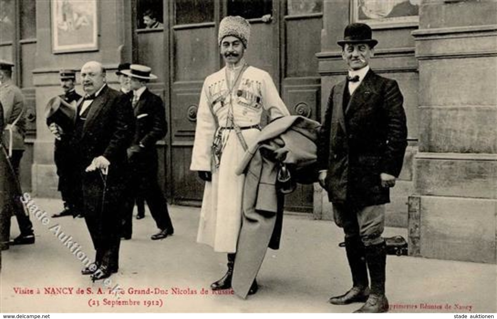 Adel Russland Großherzog Nicolas 1912 I-II - History