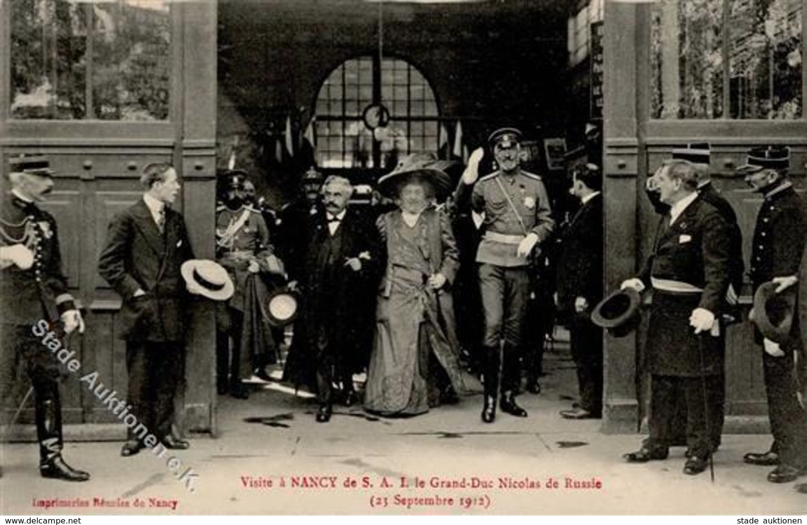 Adel Russland Großherzog Nicolas 1912 I-II - Historia