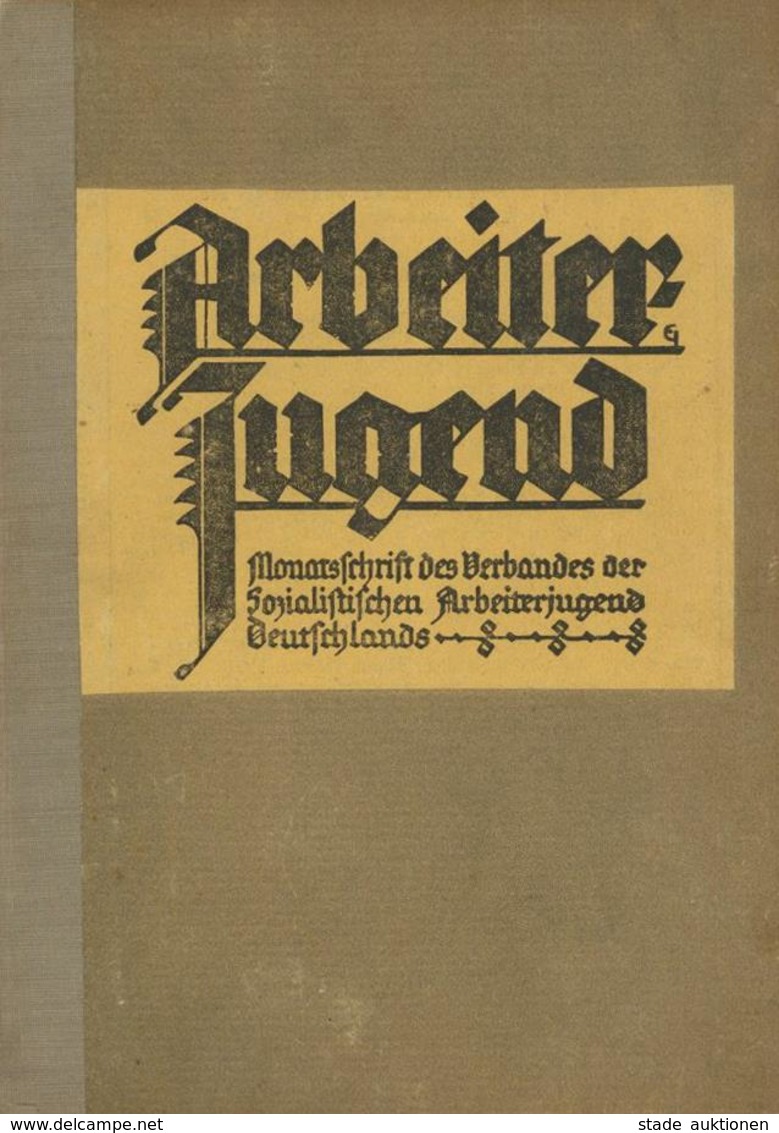 Buch Politik Arbeiter Jugend Monatsschrift Des Verbandes Der Sozialistischen Arbeiterjugend Deutschlands 3 Bände Jahrgan - Events