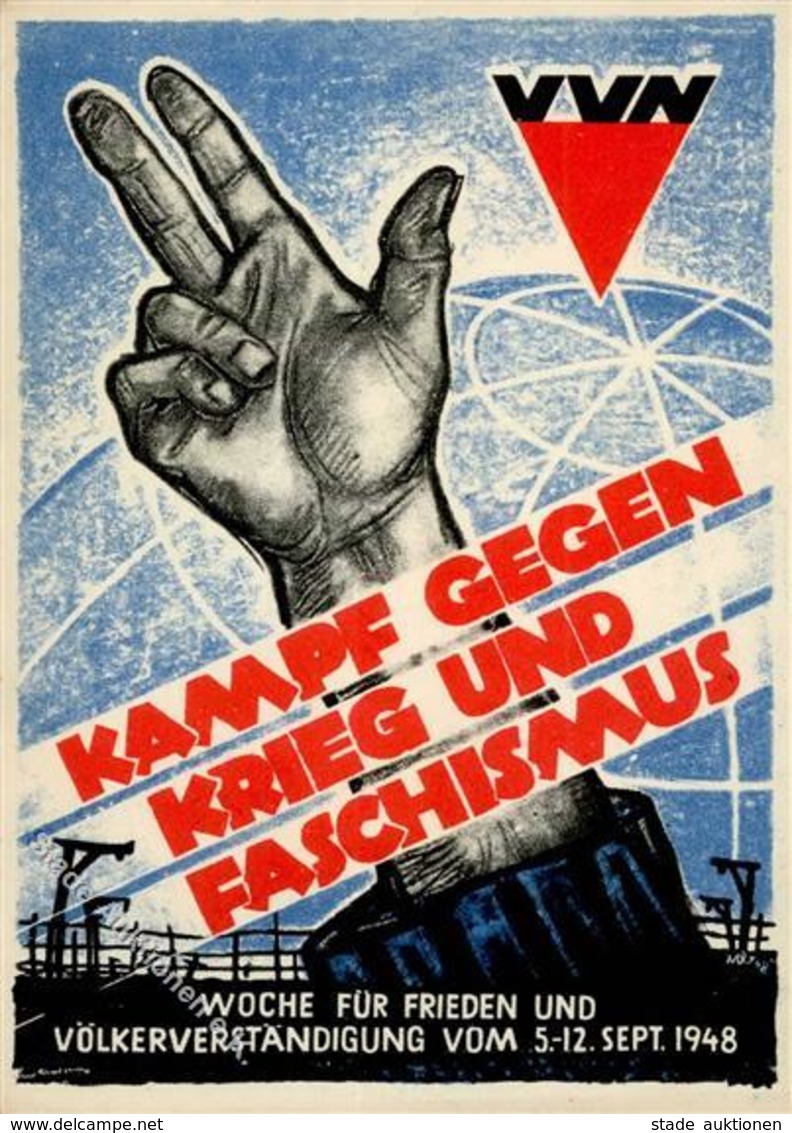 LEIPZIG - Friedenswoche KAMPF Gegen KRIEG U. FASCHISMUS 1948 Mit S-o I-II - Uniformen