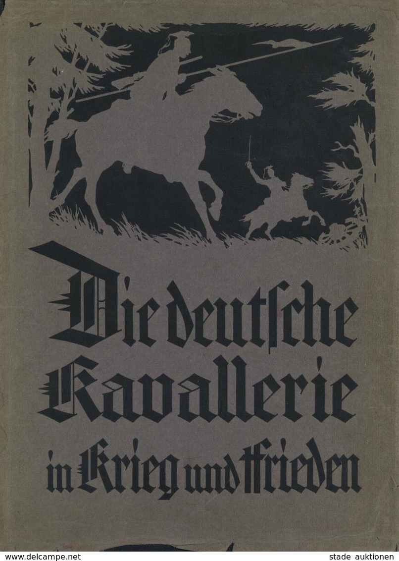 Buch WK I Die Deutsche Kavallerie In Krieg Und Frieden Hrsg. Egan-Krieger, V. Major A.D. 1928 Verlag Wilhelm Schille 496 - Guerre 1914-18