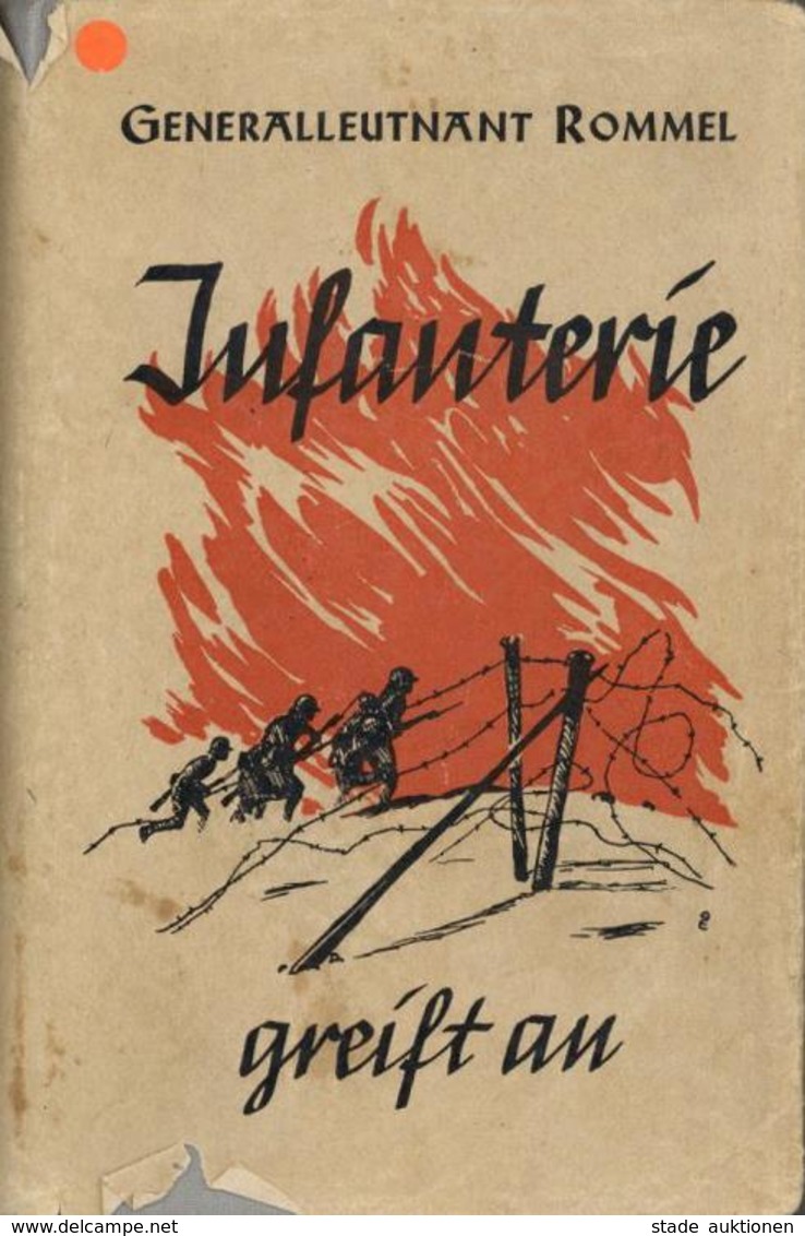 Buch WK I Infanterie Greift An Rommel, Erwin Generalleutnant 1937 Verlag Ludwig Voggenreiter 410 Seiten Viele Abbildunge - Guerra 1914-18