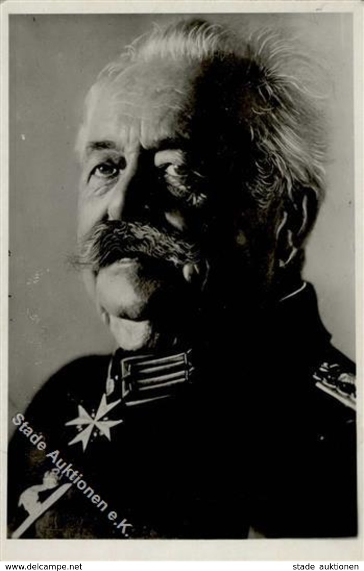 WK I Litzmann, Karl General Der Infanterie Mit Unterschrift Foto AK I-II - Guerra 1914-18