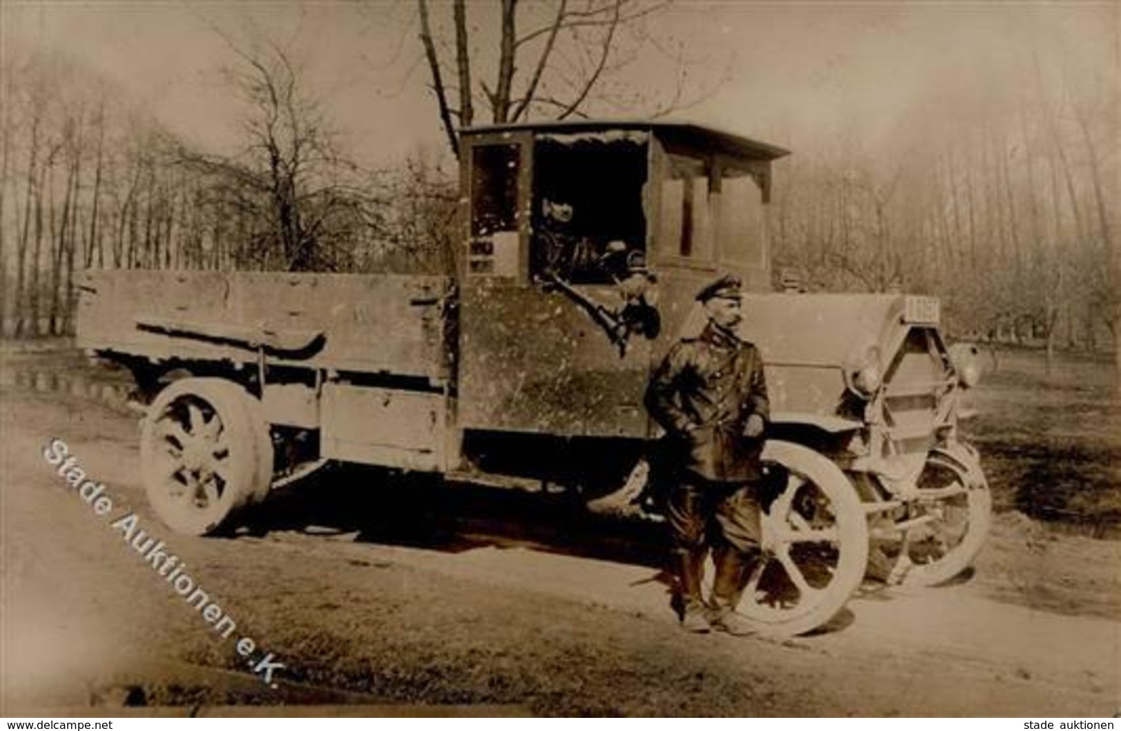 WK I LKW Foto AK 1917 I-II - Guerre 1914-18