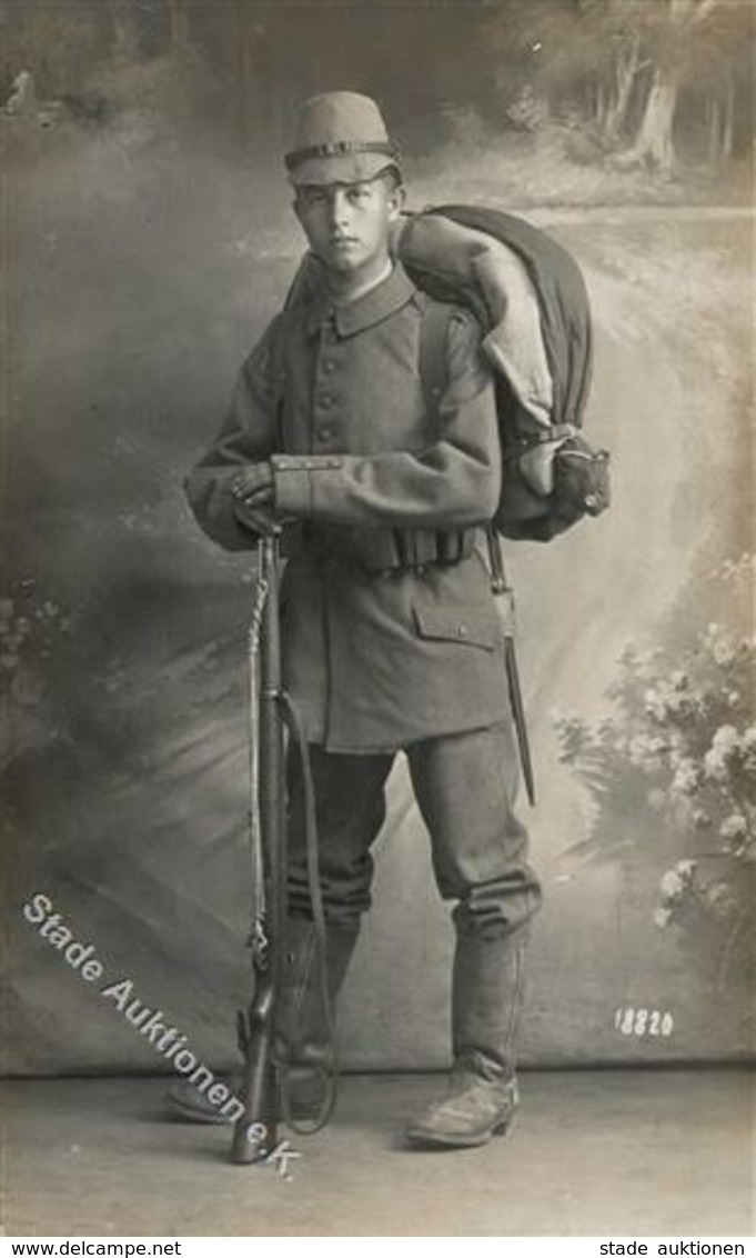 WK I Soldat Gebirgsjäger I-II - War 1914-18