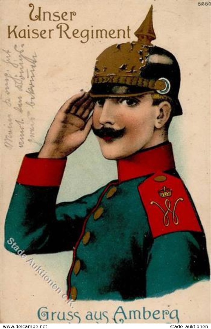 Regiment Amberg (8450) 6. Bayer. Inft. Regt. Kaiser Wilhelm I-II - Regimente