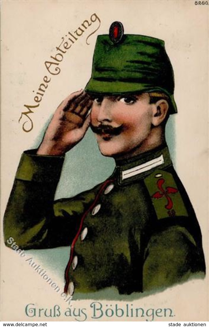 Regiment Böblingen (7030) Fliegter Abteilung 1916 I-II - Regimente