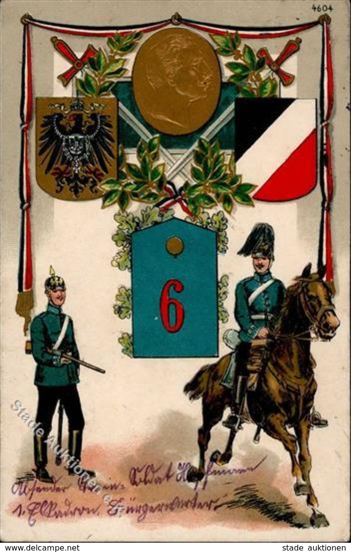 Regiment Breslau Nr. 6 1914 I-II - Régiments