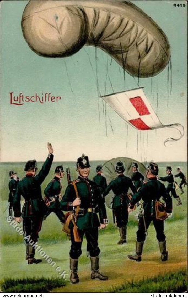 Regiment Güstin (O2343) Luftschiffer 1914 I-II - Regimente