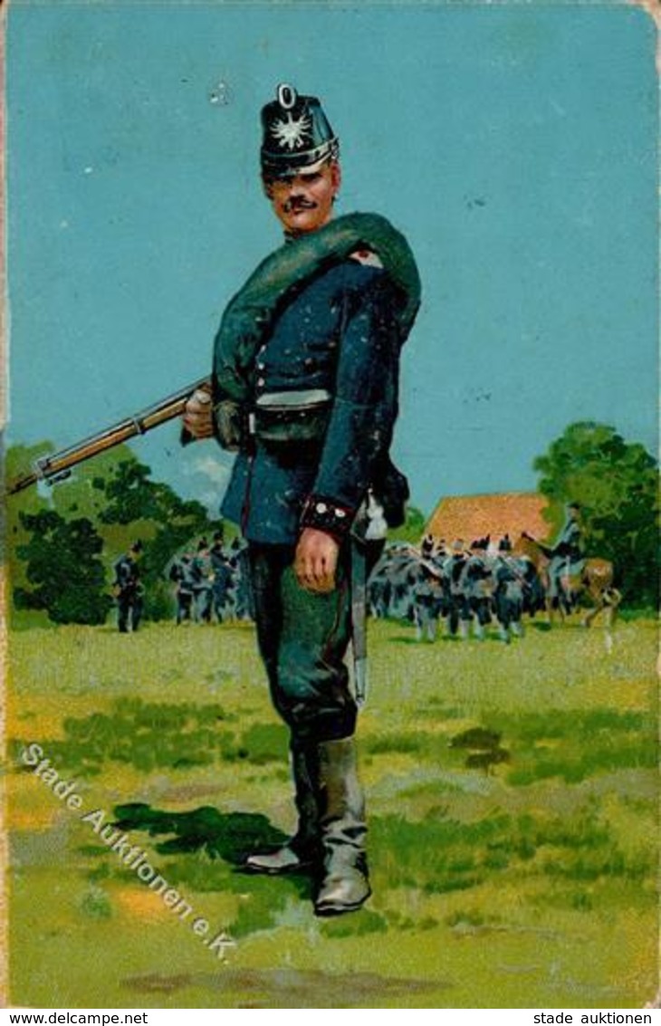 Regiment Hannover (3000) Nr. 6 Telegraphen Batl.  1917 I-II - Regimente