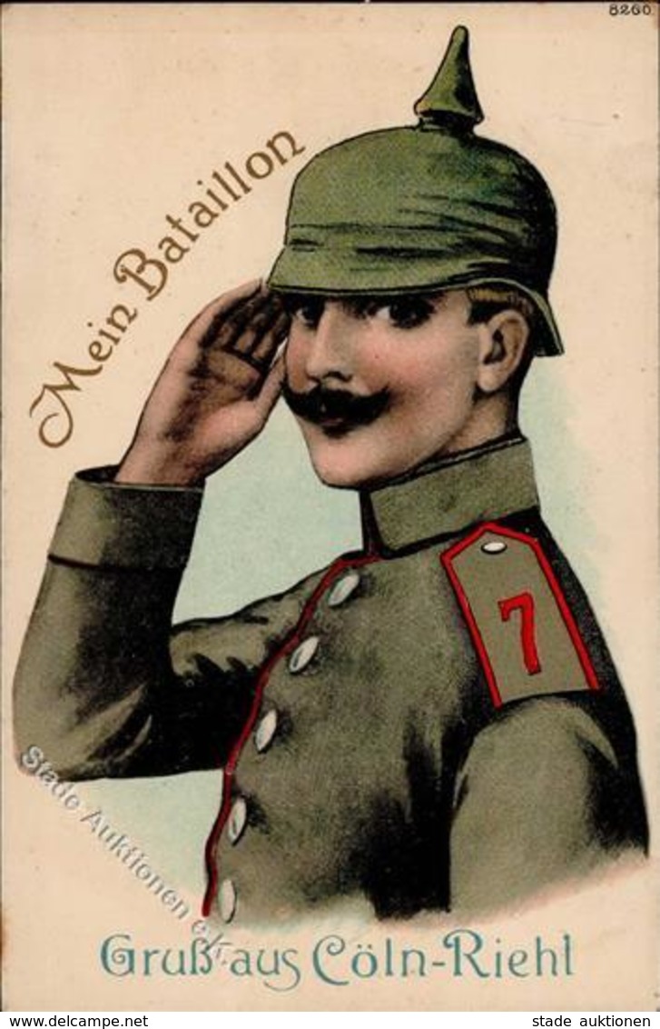 Regiment Köln Riehl 503 (5000) Nr. 7 1916 I-II - Regiments