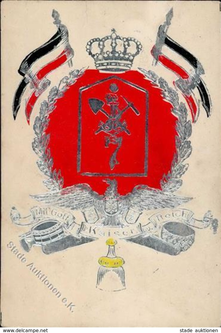 Regiment Köln Riehl 503 (5000) Nr. 7 Westf. Pionier Batl. 1914 I-II - Regiments