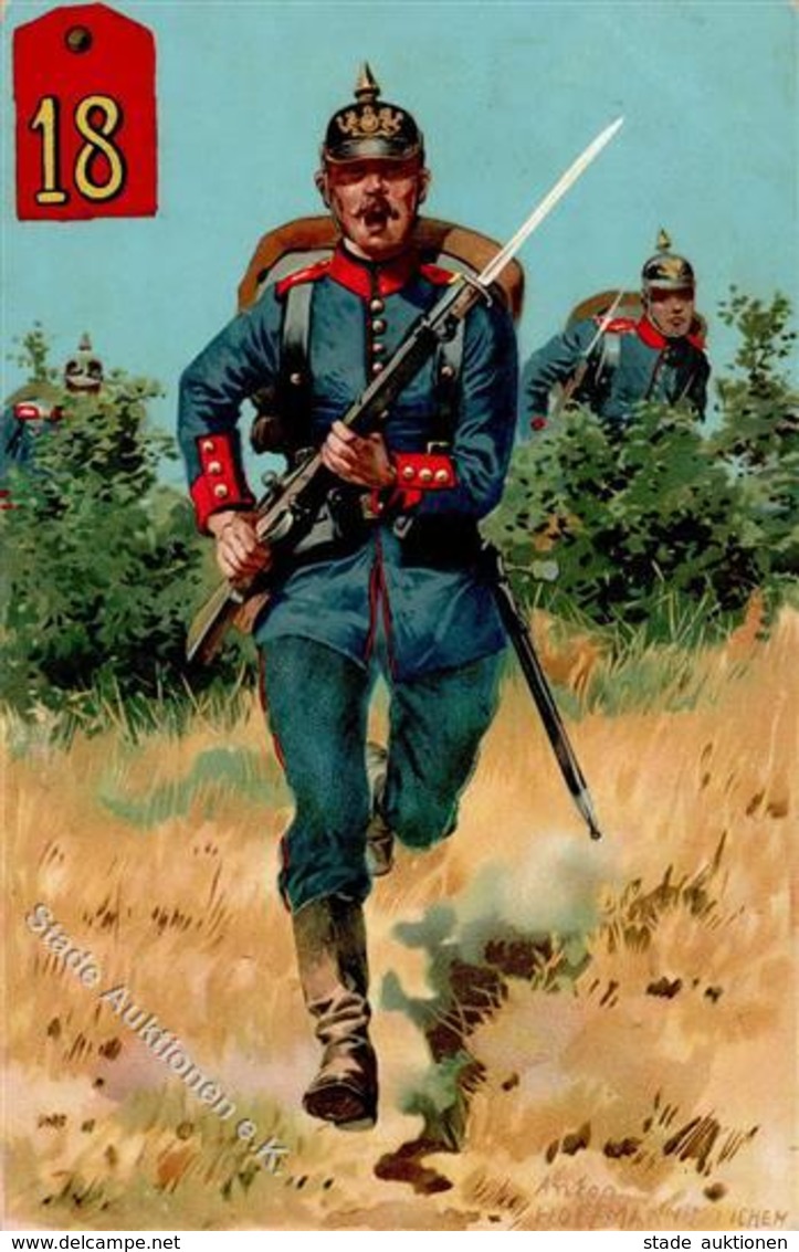 Regiment Landau (6740) Nr. 18  1914 I-II - Regimientos