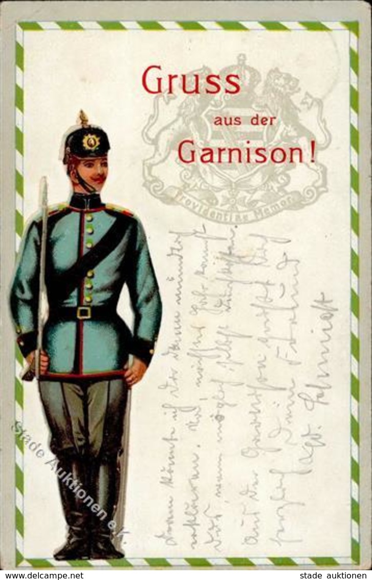 Regiment Leipzig (O7000) Garnison 1908 I-II - Regiments