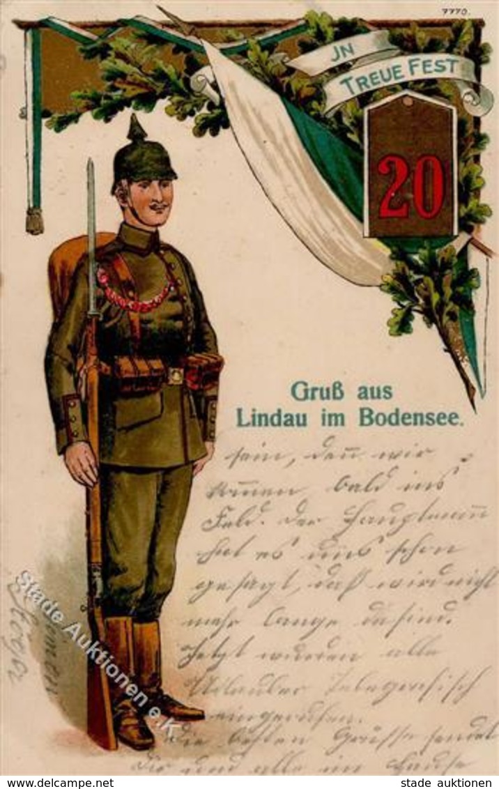 Regiment Lindau (8990) Nr. 20  1916 I-II - Regiments