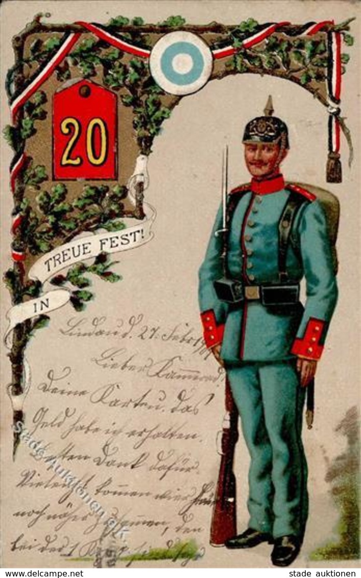 Regiment Lindau (8990) Nr. 20  1917 I-II - Regiments