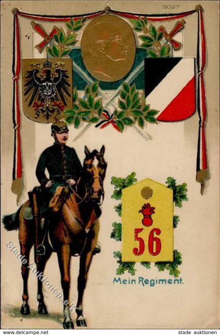 Regiment Lissa Nr. 56 2. Pos. Feldartillerie Regt. 1917 I-II - Regiments