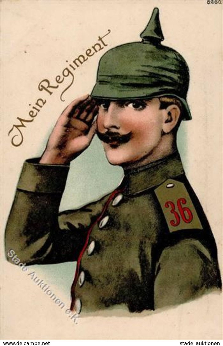 Regiment Lutherstadt Eisleben (O4250) Nr. 36  1915 I-II - Regiments