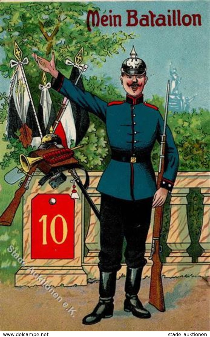 Regiment Minden (4950) Nr. 10 Hannov. Pion. Batl.  1915 I-II - Regiments