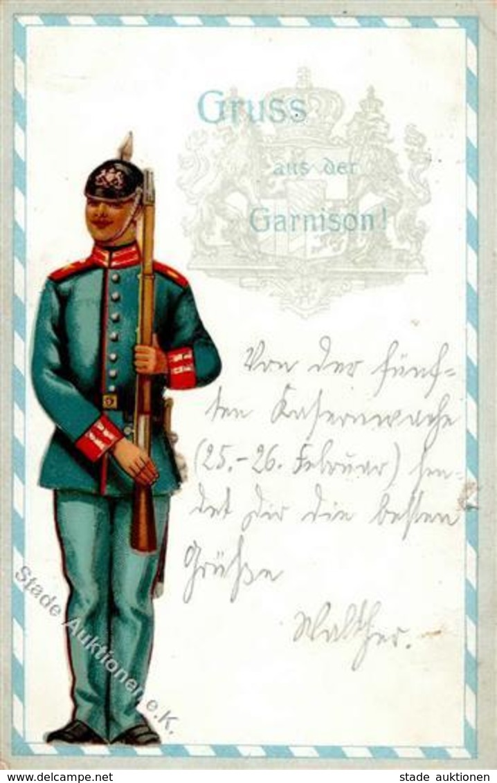 Regiment München Garnison 1909 I-II - Regiments