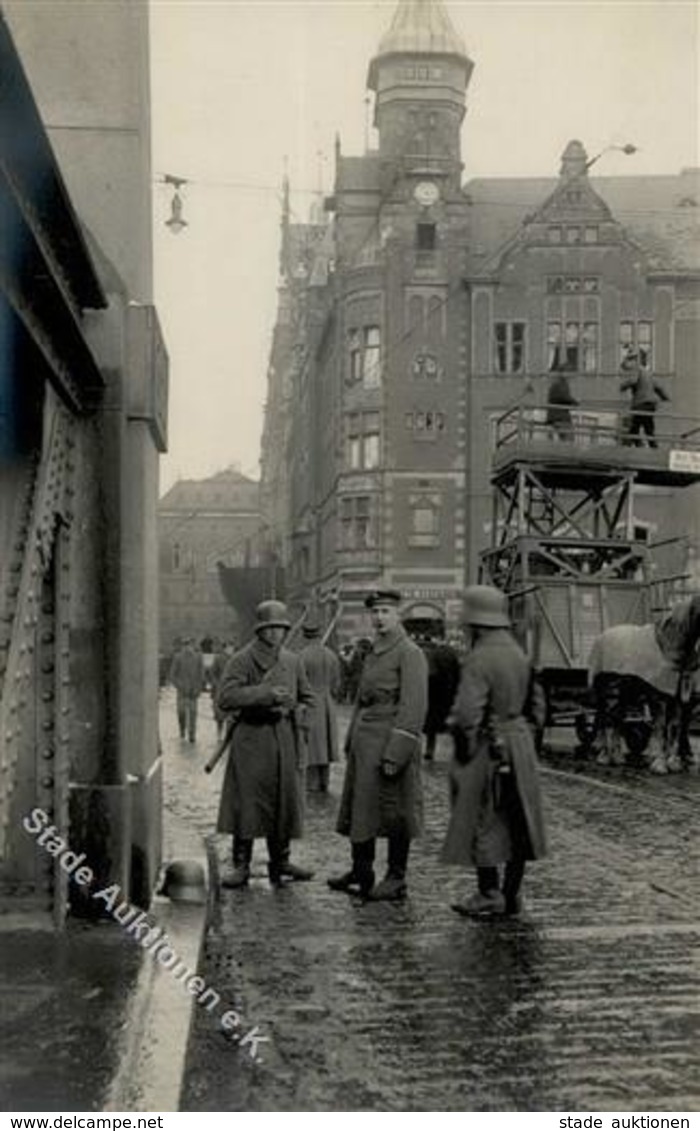 REVOLUTION BREMEN 1919 - Foto-Ak Mit Militär I - Guerre