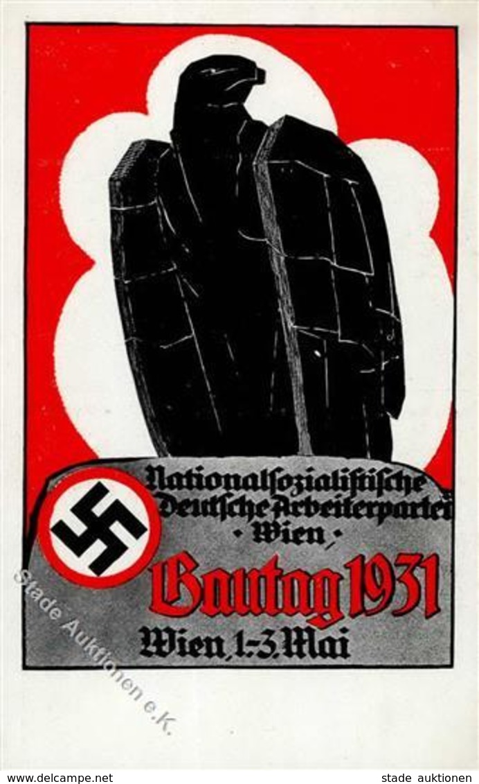 ÖSTERREICH-ANSCHLUSS 1938 - NSDAP GAUTAG WIEN 1931 I - Guerra 1939-45