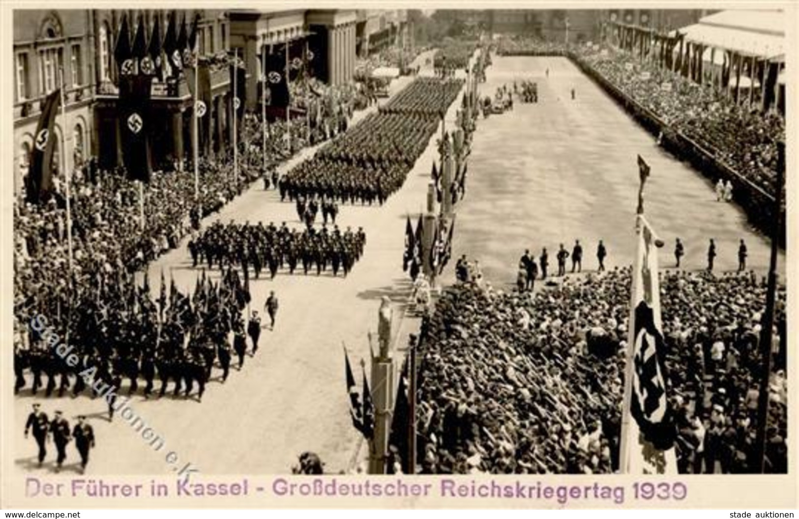 Propaganda WK II Kassel (3500) WK II Großdeutscher Reichskriegertag Foto AK I-II - War 1939-45