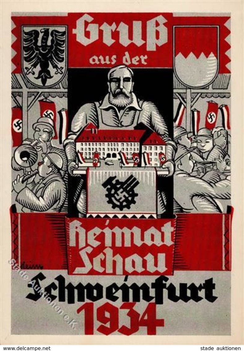 Propaganda WK II Schweinfurt (8720) Heimatschau I-II - War 1939-45