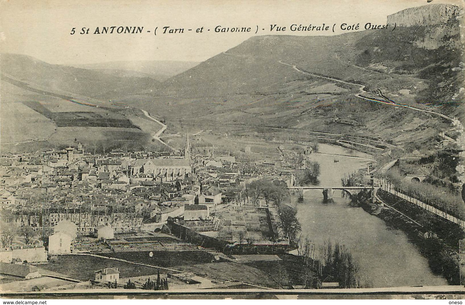 Tarn et Garonne - Lot N° 301 - Lots en vrac - Lot divers du département du Tarn et Garonne - Lot de 35 cartes