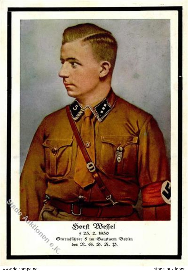 HORST WESSEL WK II - Sturmführer Der NSDAP - Männer Der Zeit Nr. 10 I-II - Weltkrieg 1939-45