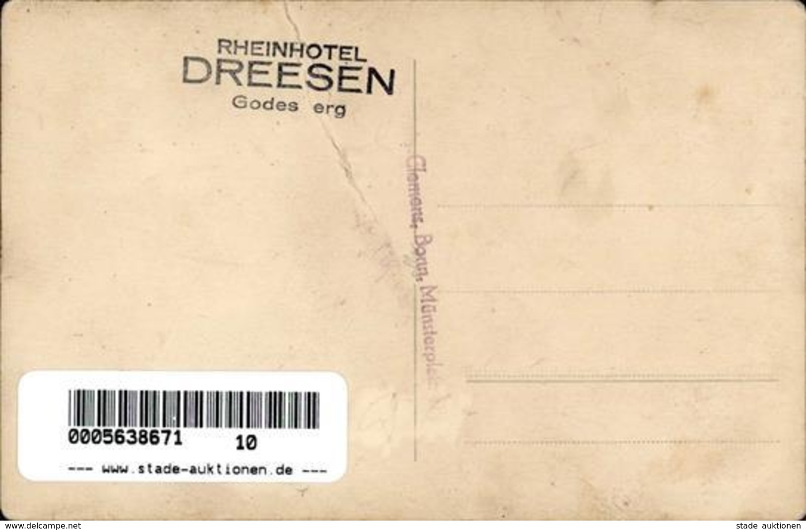 Hitler Bad Godesberg (5300) WK II Rheinhotel Dreesen Foto AK I-II - War 1939-45